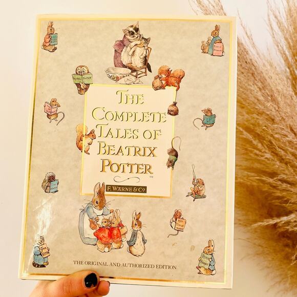 Vintage Other - VINTAGE The Complete Tales Of Beatrix Potter Hardcover Illustrated Book 90s Y2K